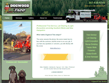 Tablet Screenshot of dogwoodmaine.com
